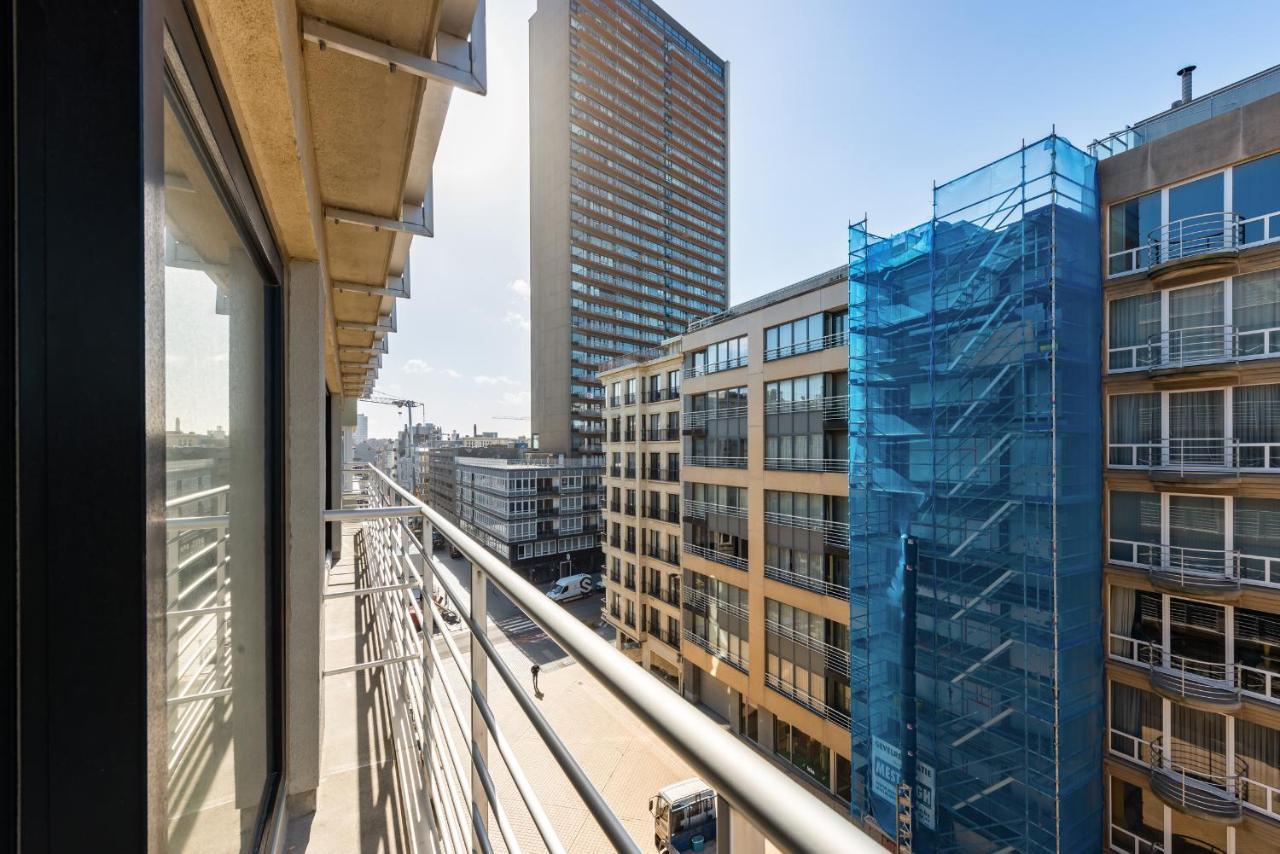 Hyper-Luxeappartement, Zeezicht, Centrum, Airco, Optie Hotelservices Остенде Экстерьер фото