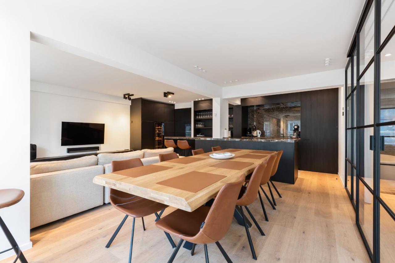 Hyper-Luxeappartement, Zeezicht, Centrum, Airco, Optie Hotelservices Остенде Экстерьер фото