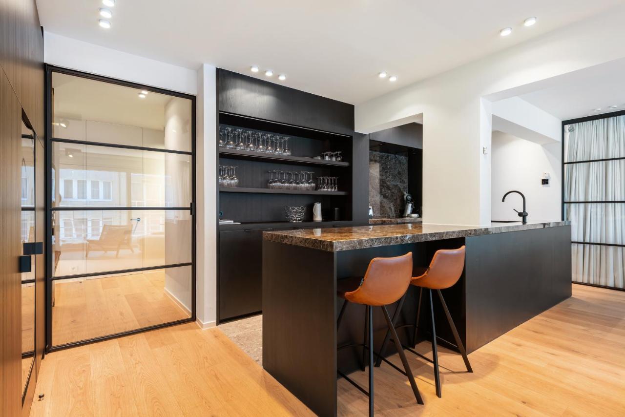 Hyper-Luxeappartement, Zeezicht, Centrum, Airco, Optie Hotelservices Остенде Экстерьер фото